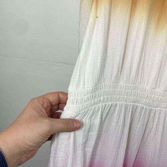 Universal Thread Women's GauzyTie-Dye Long Sleeve Tiered Dress Size XXL - Picture 6 of 15